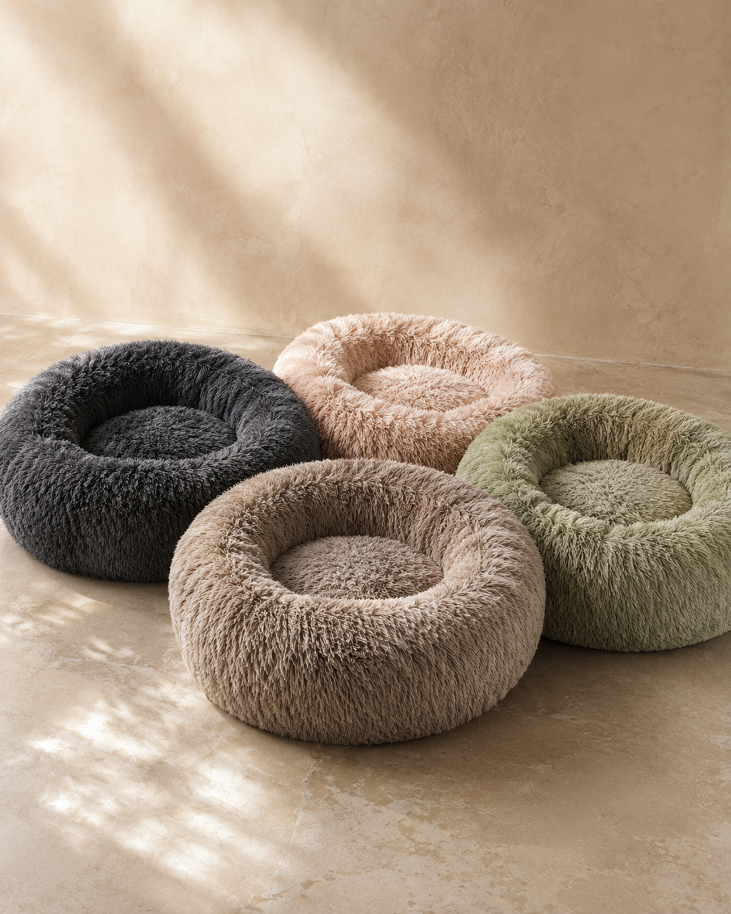 PawRest Calming Donut Dog Bed