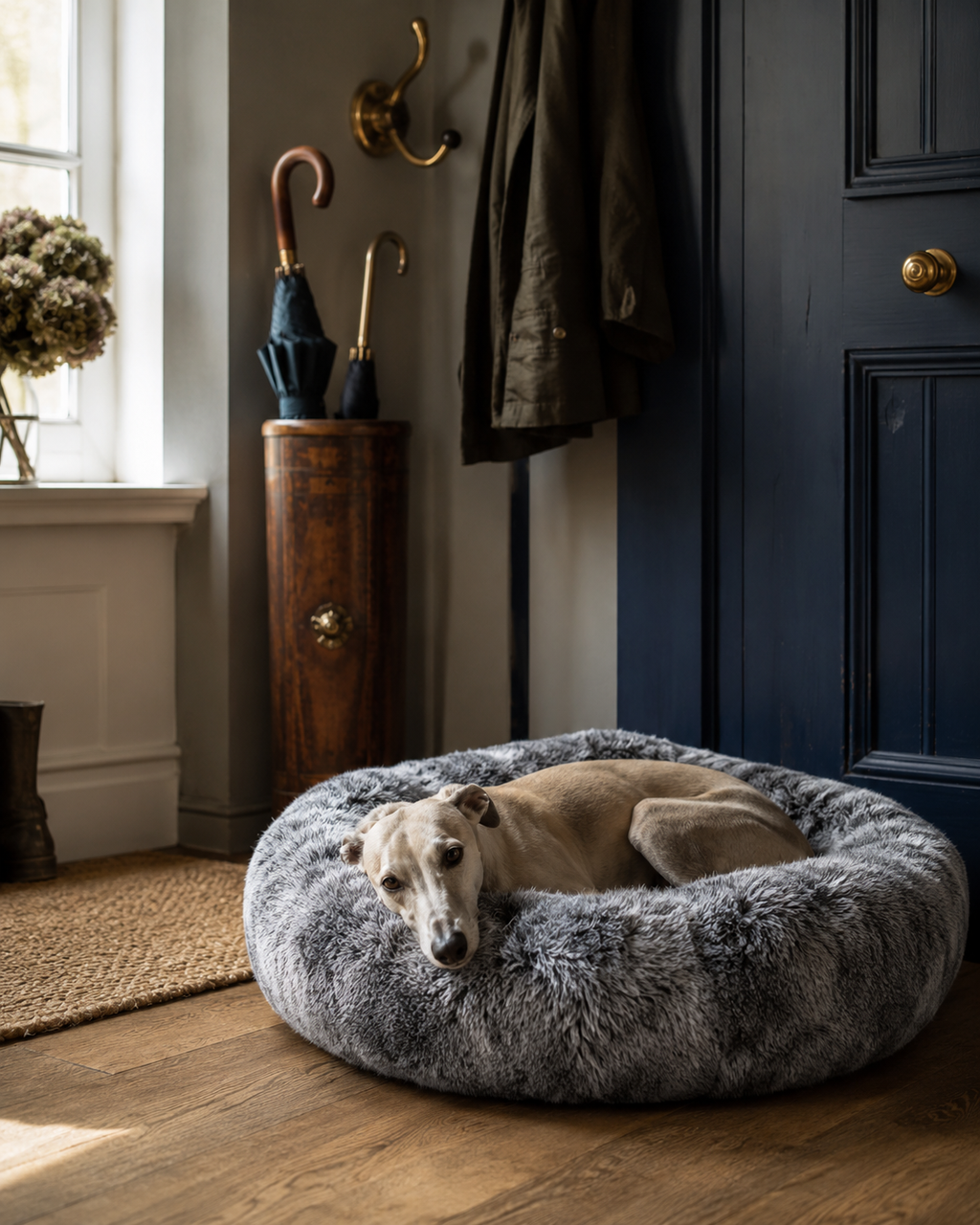 PawRest Calming Donut Dog Bed