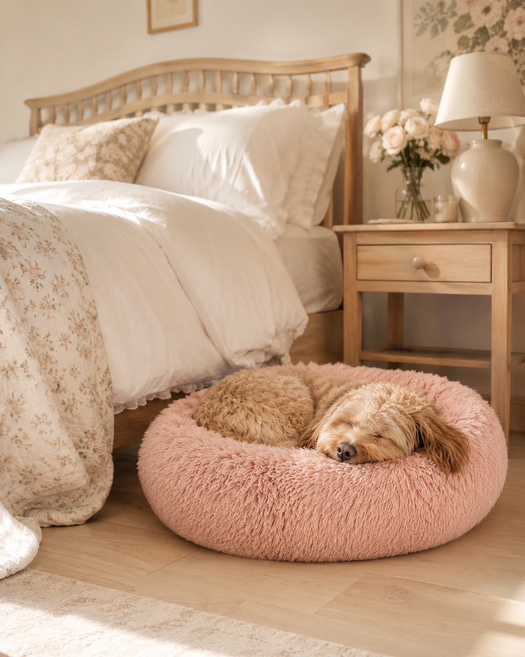 PawRest Calming Donut Dog Bed